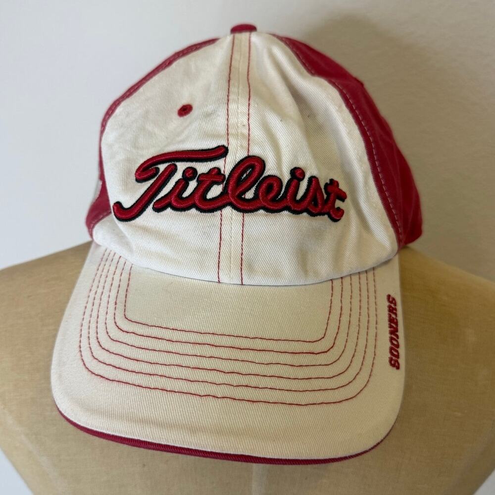 Titleist OU Sooners Oklahoma University Baseball Hat Cap Gameday